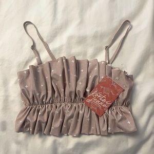 Kortni Jeane Oversized Ruffle Top (Women’s Size Small)